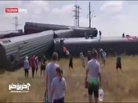 خروج قطار از ریل در روسیه با 2 کشته 