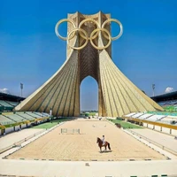 تصویرسازی زیبای هوش مصنوعی از برگزاری المپیک در ایران