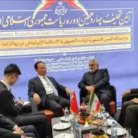 معاون رئیس کمیته دائمی کنگره چین به تهران وارد شد