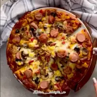 پیتزا مخصوصِ مخلوط ویژه