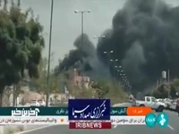 آتش‌سوزی انبار کالا در غرب تهران مهار شد