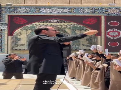 اجتماع جوانان در صحن قدس به‌دنبال شهادت «اسماعیل هنیه»