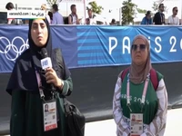 اقدام جالب کاروان الجزایر در افتتاحیه المپیک