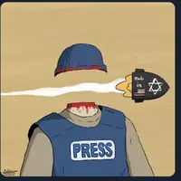 کاریکاتور/ کشتن خبرنگاران توسط رژیم صهیونیستی