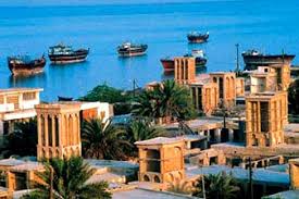بندر فوق‌العاده زیبا لافت در قشم