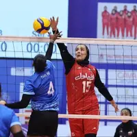 آتش‌بازی زنان والیبال ایران؛ میزبان‌ هم تسلیم شد