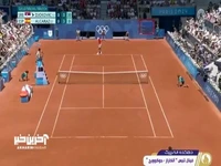 رالی جذاب بین آلکاراز و جوکوویچ در فینال تنیس المپیک