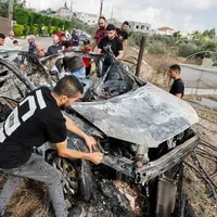 کرانه باختری زیر آتش حملات هوایی و زمینی نظامیان اسرائیلی