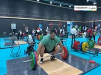 اولین تمرین ملی پوشان وزنه برداری در پاریس