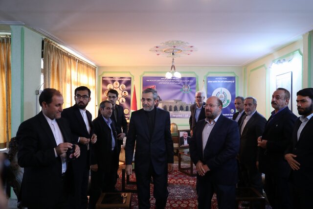 باقری در دفتر حماس در تهران حضور یافت