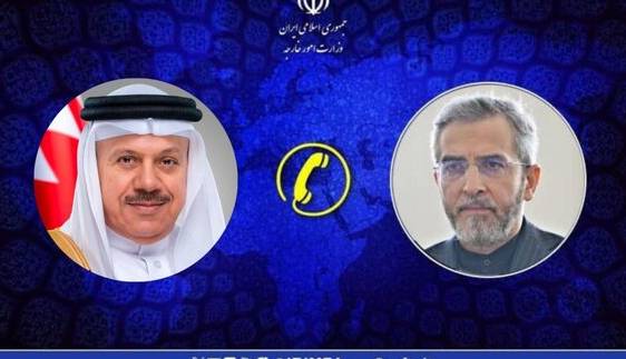 باقری در گفتگو با همتای بحرینی‌اش: ایران اقدام متقابل علیه رژیم صهیونیستی را حق خود می‌داند