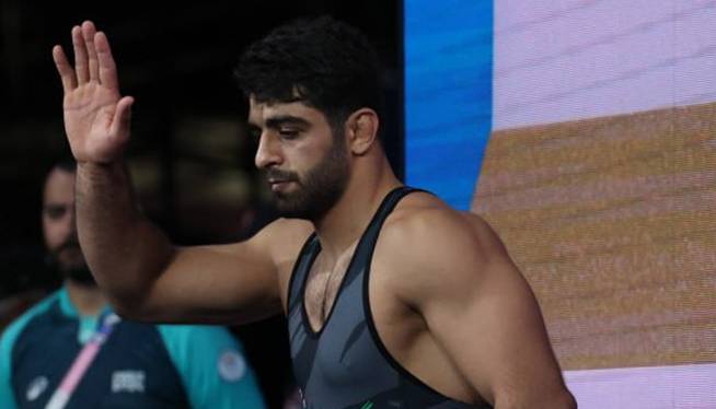 اولین مدال کاروان ایران قطعی شد؛ ساروی به فینال وزن 97 کیلوگرم رسید