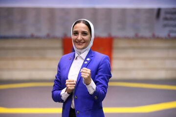استایل داور زن ایرانی در المپیک پاریس