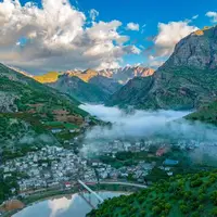 تصویر بی‌نظیر از نگین سبز کردستان در روستای سلین