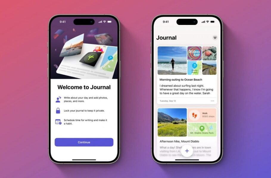 اپلیکیشن ژورنال اپل احتمالاً به Apple Intelligence مجهز خواهد شد