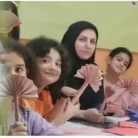 دست‌سازه‌های کودکان خراسان شمالی راهی اربعین حسینی می‌شود