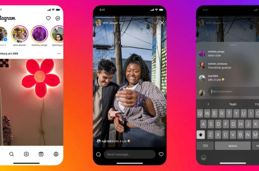 اینستاگرام در حال توسعه قابلیت نوشتن کامنت برای استوری‌ها است