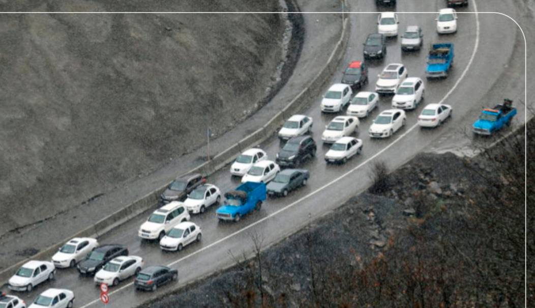 ترافیک خودرویی سنگین محور مازندران به سمنان را یک‌طرفه کرد