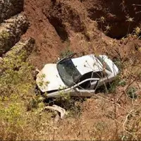 سقوط مرگبار خودرو در جاده امامزاده داوود؛ ۲ نفر جان‌باختند