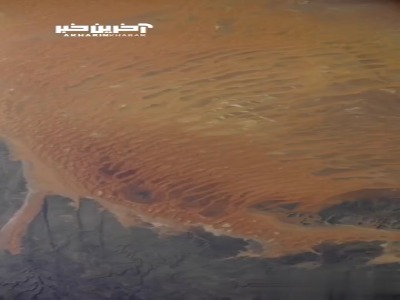 صحراهای زیبا از دید ایستگاه فضایی بین المللی