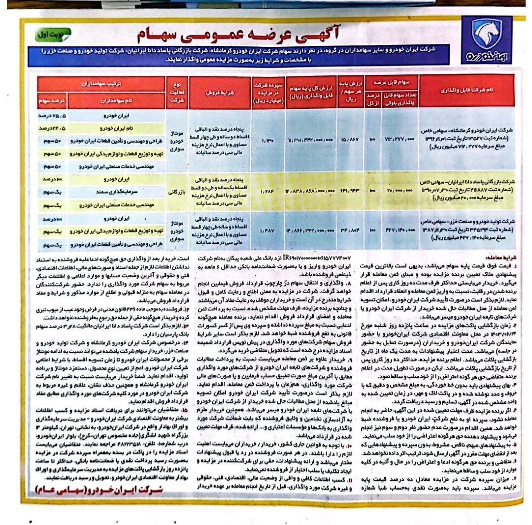 عزم دولت برای بهبود وضعیت خودروسازان