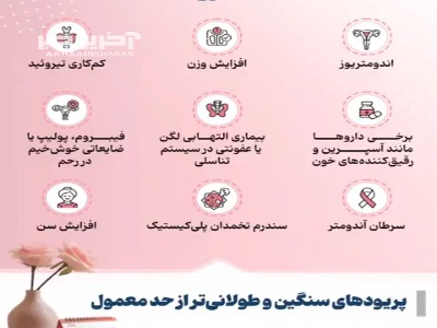 دلایل احتمالی تغییرات ناگهانی در پریود خانم ها