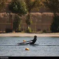 اولین مدال ایران در روئینگ قهرمانی جوانان آسیا