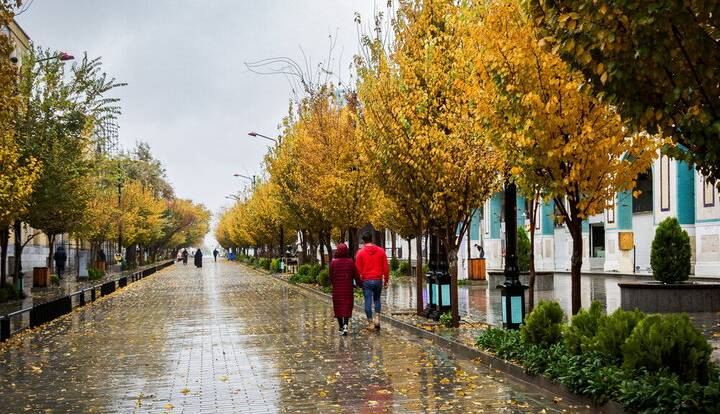 دمای هوای قم کاهش می‌یابد