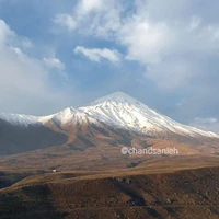 برف بر بام دماوند