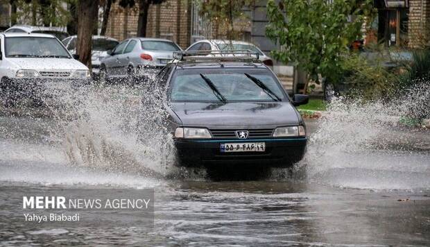 هشدار در پی بارش‌های موسمی برای 8 استان