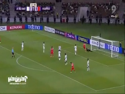 ضربه سر آل کثیر توسط دروازه بان الاهلی دفع شد؛ الاهلی 1 - 0 پرسپولیس