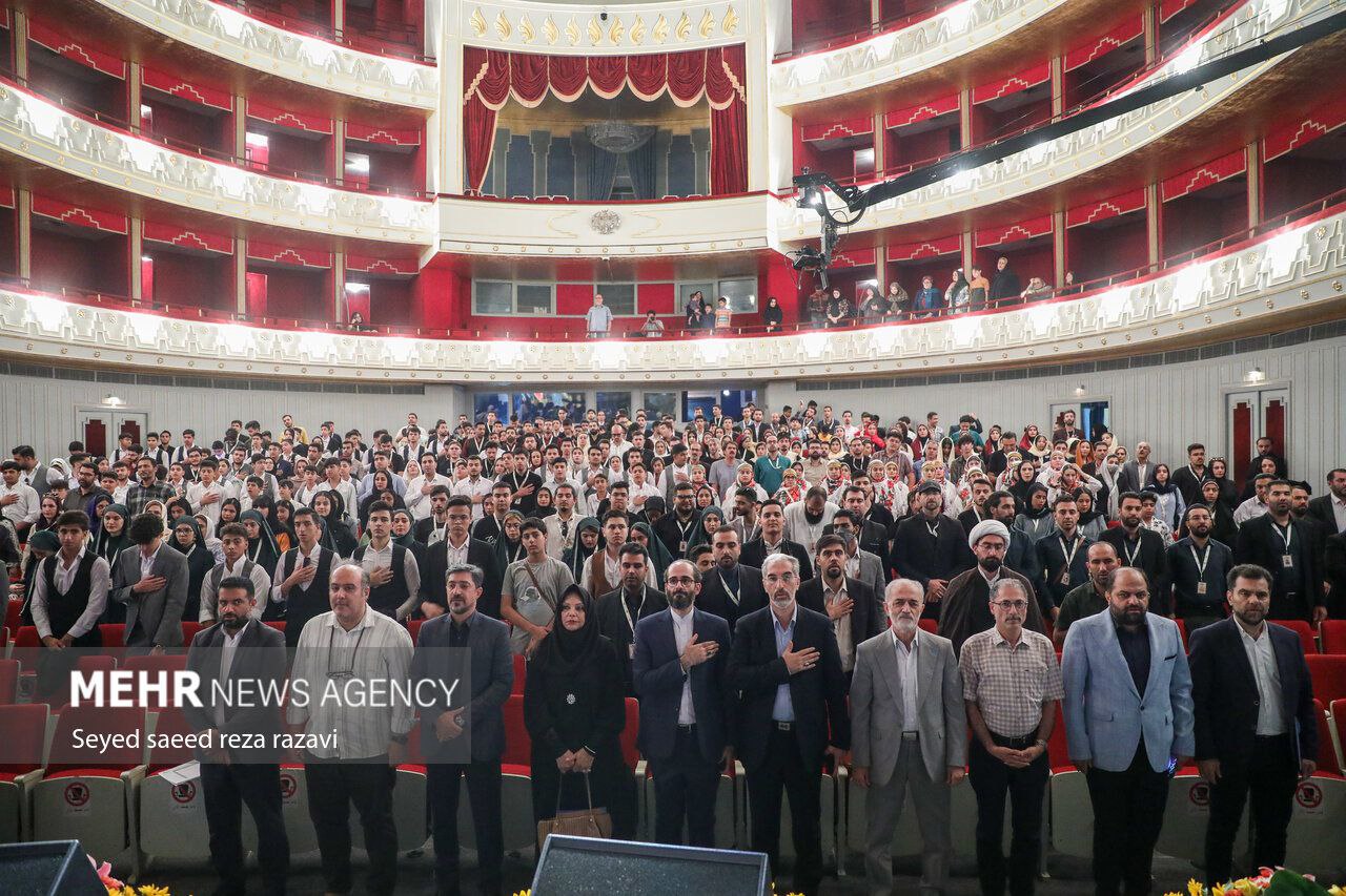 عکس/ مراسم اختتامیه اولین جشنواره ملی سرود فجر