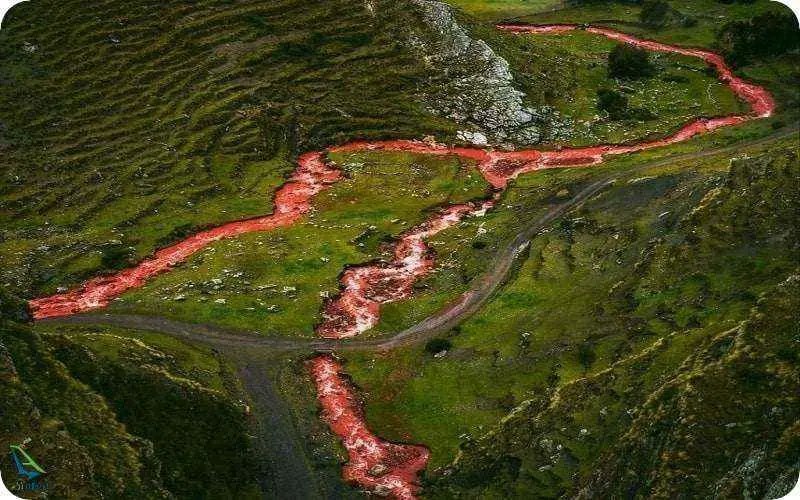 تغییر رنگ عجیب این رودخانه در ترکیب با رودهای دیگر