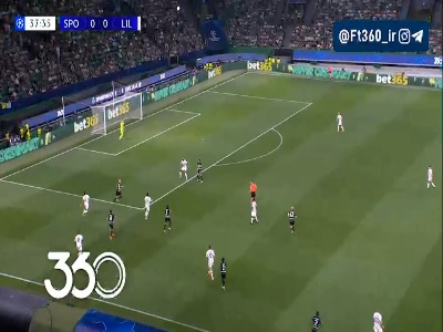 گل‌های دیدار اسپورتینگ 2-0 لیل