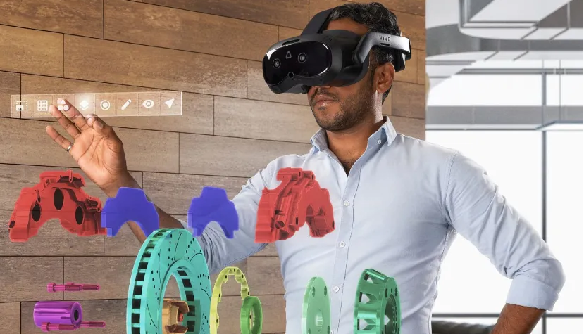 رقیب اپل ویژن پرو و متا کوئست پرو؛ هدست پیشرفته HTC Vive Focus Vision رونمایی شد