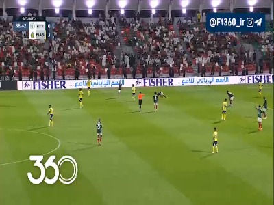 ضربه دیدنی رونالدو به تیر خورد؛ الاتفاق 0-3 النصر