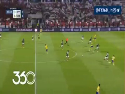 گل آفساید رونالدو؛  الاتفاق 0-2 النصر