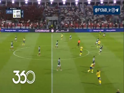 گل سوم النصر توسط تالیسکا؛ الاتفاق 0-3 النصر