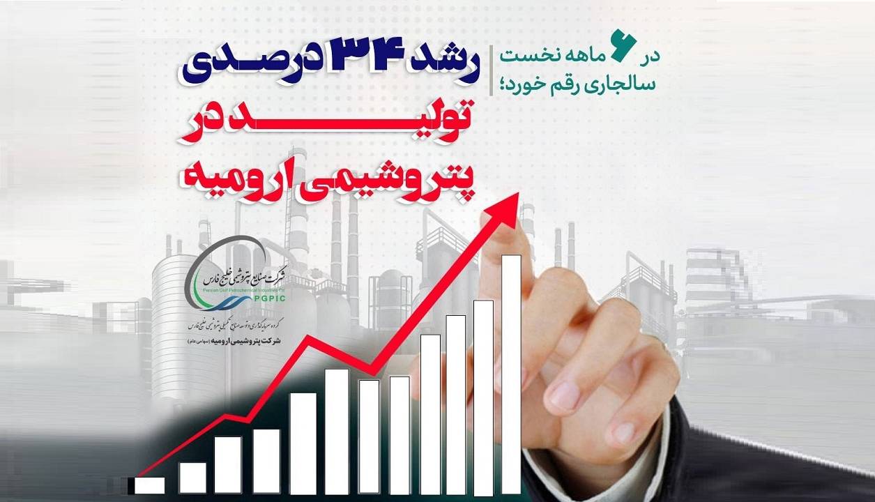 افزایش تولید در پتروشیمی ارومیه