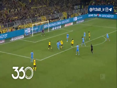 گل دوم دورتموند توسط امره جان؛ دورتموند 2-2 بوخوم