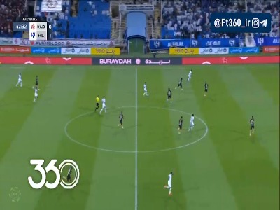 گل دوم الهلال توسط مالکوم ؛ الخلود 0-2 الهلال