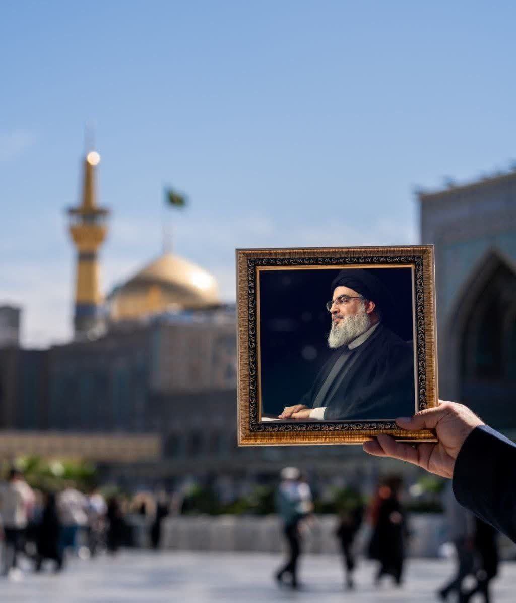  به یاد شهید عزیز مقاومت در حرم مطهر رضوی   