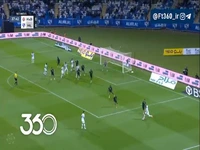 گل اول الهلال توسط کولیبالی ؛ الخلود ۰-۱ الهلال