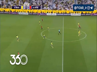 گل اول الریان توسط گوئدس؛النصر 2-1 الریان