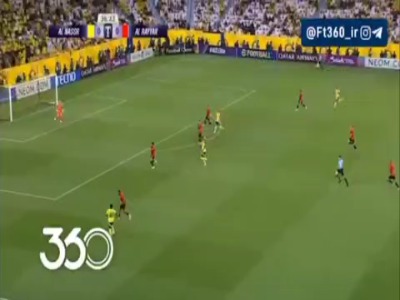 فرصت‌سوزی رونالدو در دقیقه 37؛ النصر 0-0 الریان