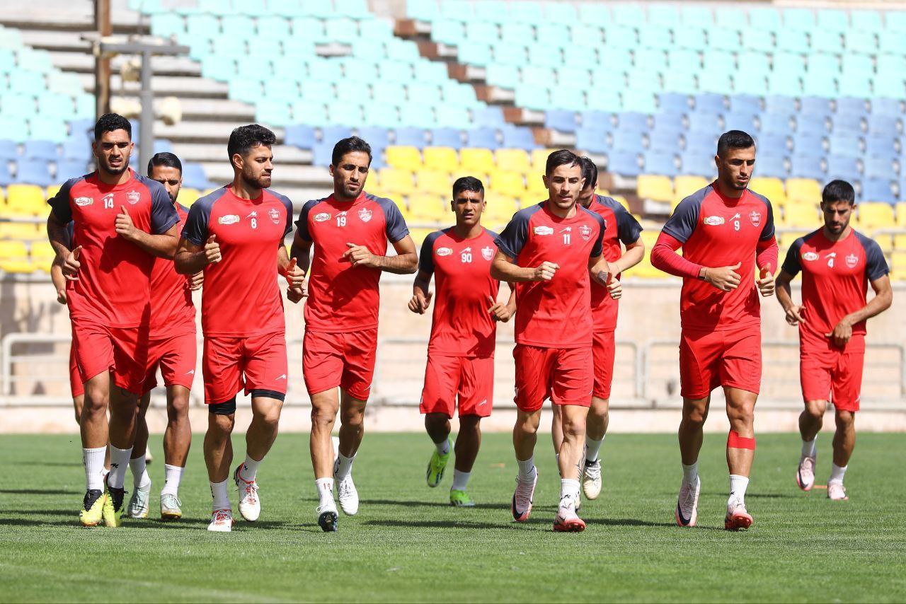 تصاویری از تمرین امروز پرسپولیس