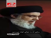 مناجات زیبای سید مقاومت با سیدالشهداء