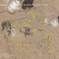 گزارش شبکه آمریکایی از تصاویر ماهواره‌ای پایگاه «نواتیم» بعد از عملیات وعده صادق ۲