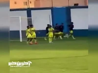 خوشحالی گل جونیور پس از گلزنی به الهلال در تیم پایه النصر!