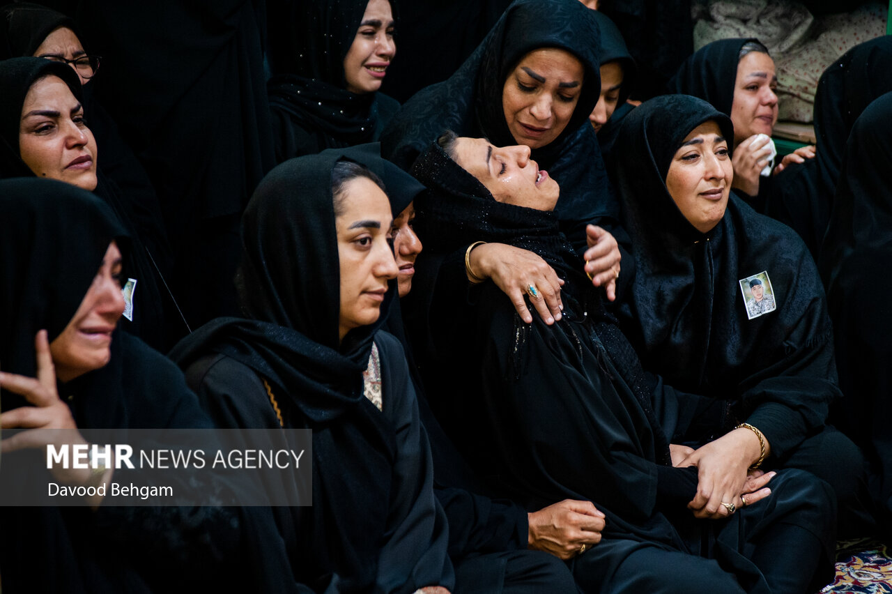 پیکر سرباز وظیفه «شهید امیرمحمد کاخکی» در مشهد تشییع شد